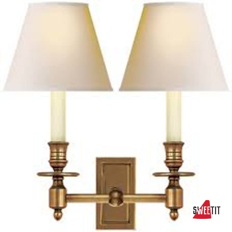 Бра Visual Comfort French Double Library VC S 2212HAB-L