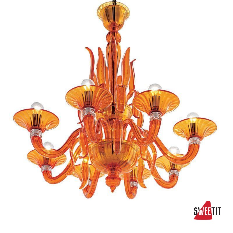 Люстра Barovier&Toso Fauve 5306/08 VL/AL/GL/RR/CC/EL
