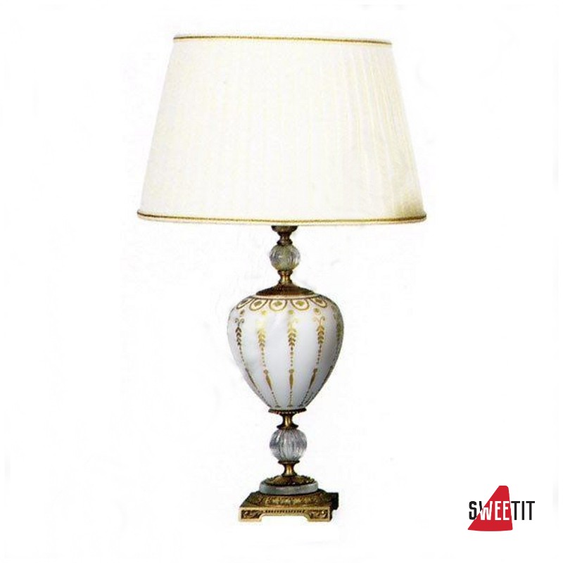 Настольная лампа LE PORCELLANE Fascia Oro 5138