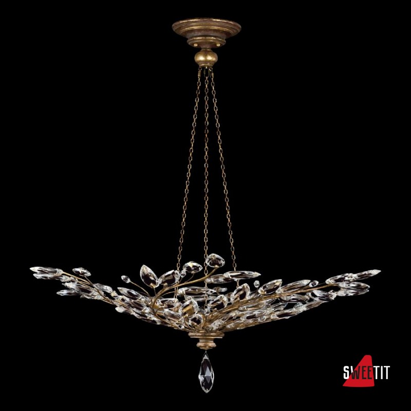 Светильник подвесной FINE ART LAMPS Crystal Laurel Gold 776440