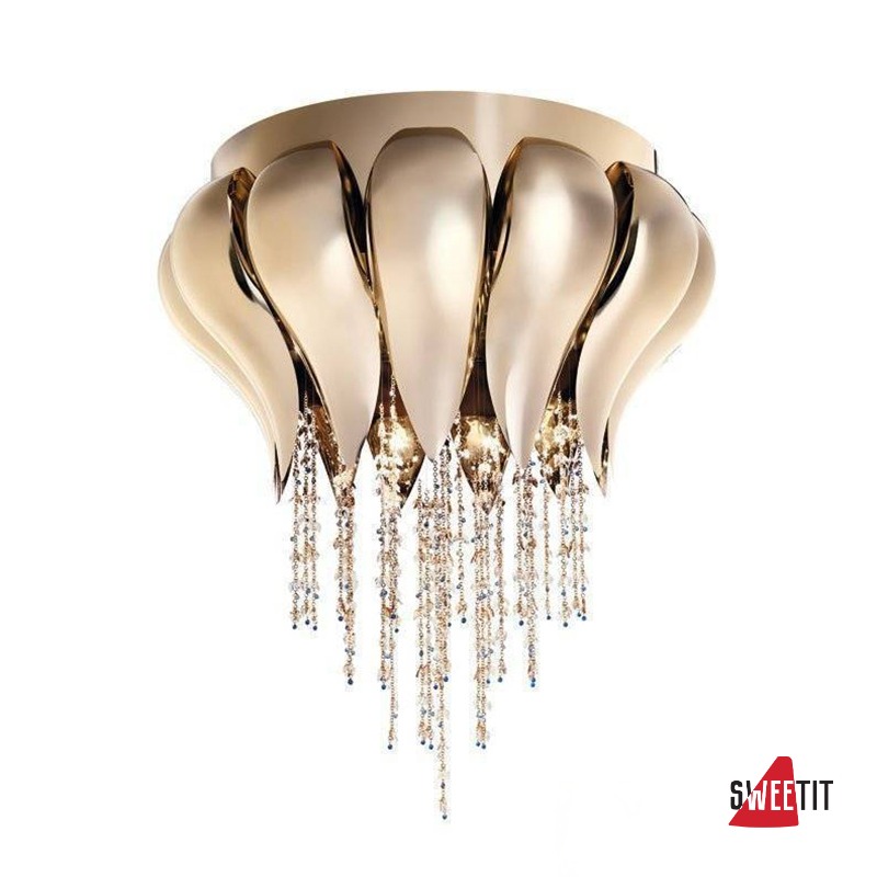 Потолочный светильник Beby Group Bouquet 5200Q03 Rose Rose Acquamarine