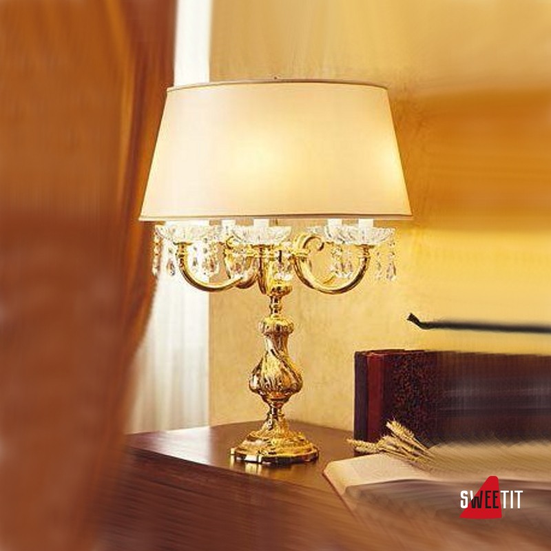 Настольная лампа Non Solo Luce Baroque Style Charlene TL-05 G