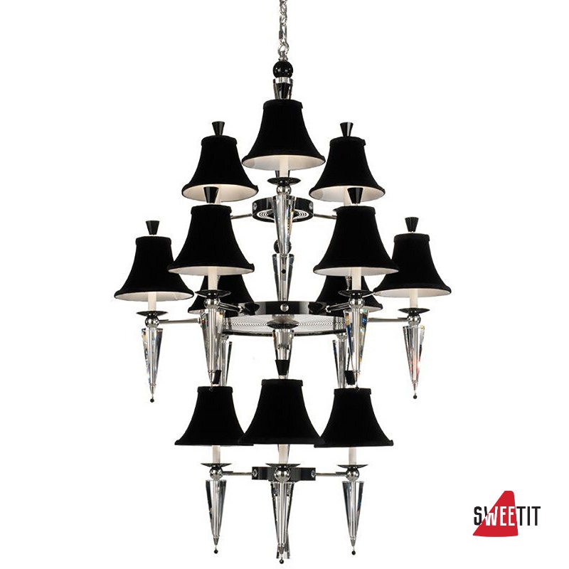 Люстра SCHONBEK Diva 7152E-OCblack