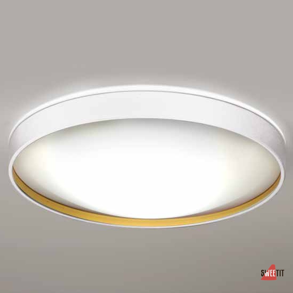 Потолочный светильник Milan Iluminacion Alina диаметр в см 37 Белый лак артикул 6668