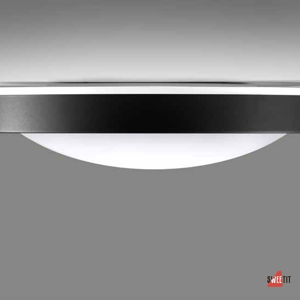Потолочный светильник Milan Iluminacion Alina диаметр в см 37 Антрацитово-серый артикул 6669