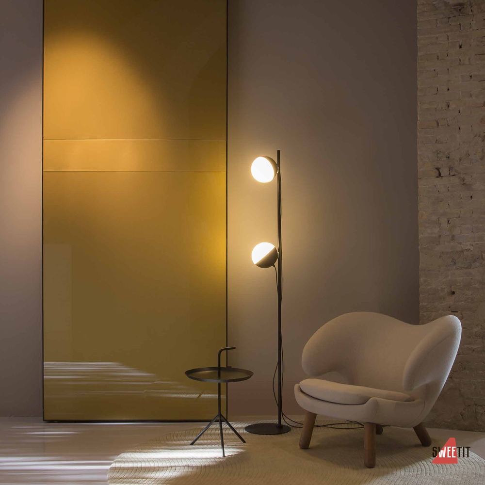 Торшер Milan Iluminacion ширина в см alf ширина в см 169.8 Чёрный лак артикул 3777