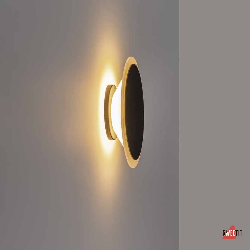 Настенный светильник Milan Iluminacion ширина в см orizon Чёрный лак артикул 7009