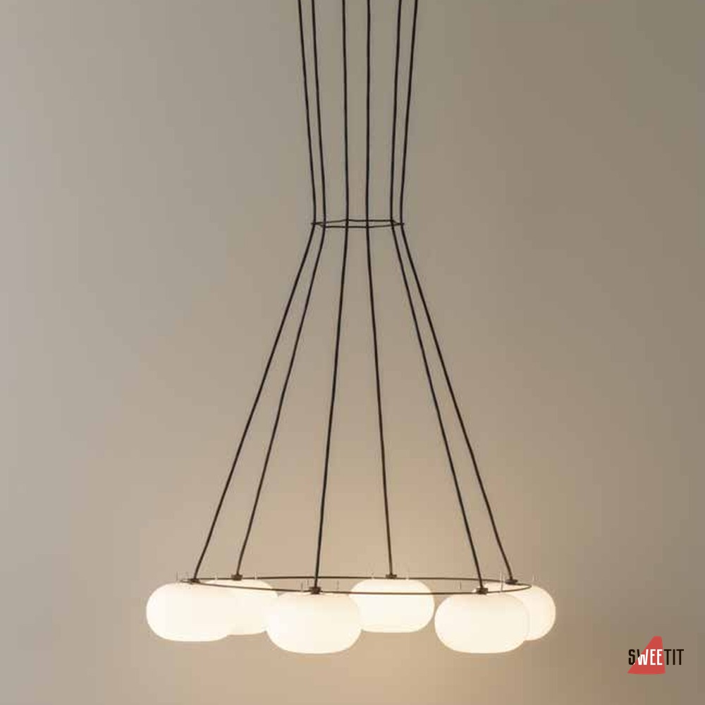 Подвесной светильник Milan Iluminacion Knock диаметр в см 71 Ясень артикул 7030
