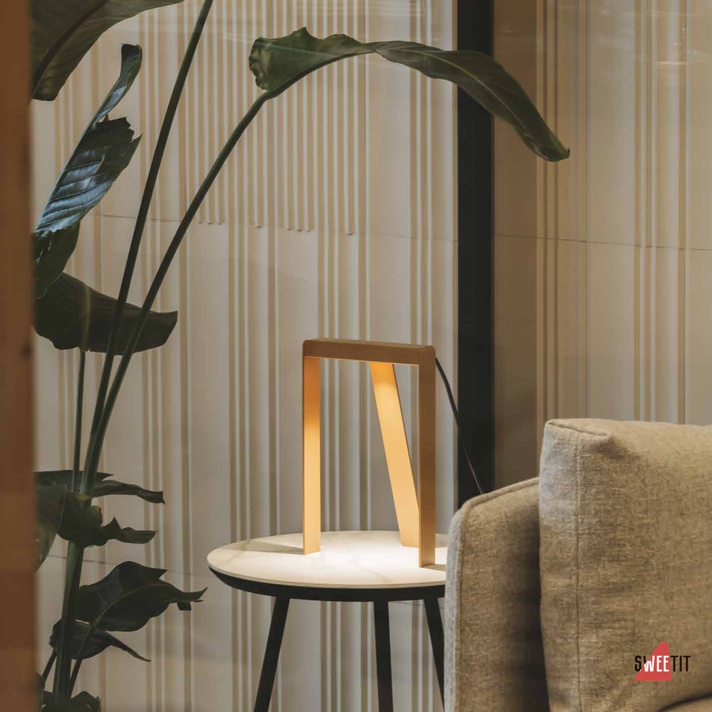 Настольная лампа Milan Iluminacion Tempe ширина в см 28.0 Золото артикул 7045