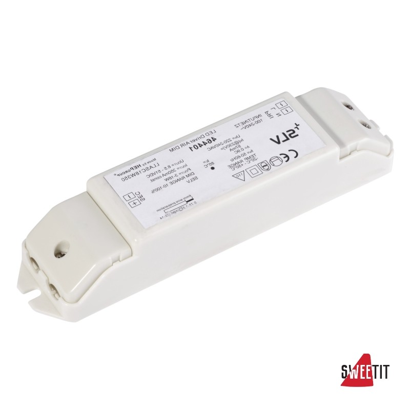 Блок питания 350мА 3-18Вт SLV Комплектующие 464401