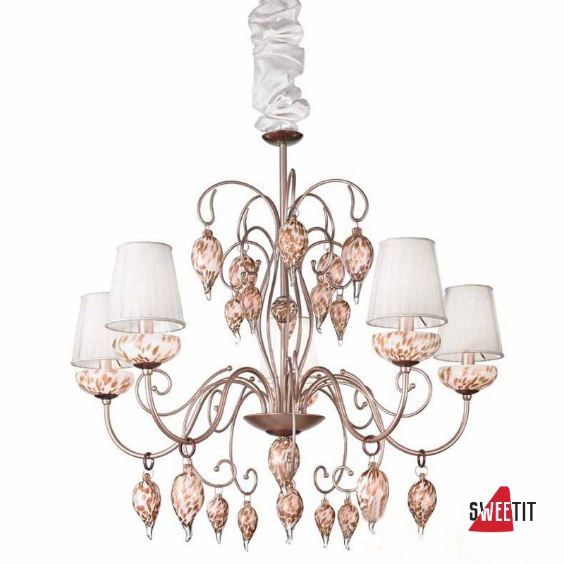 Люстра IDL Royal Gala 444/5 Royal Lilac