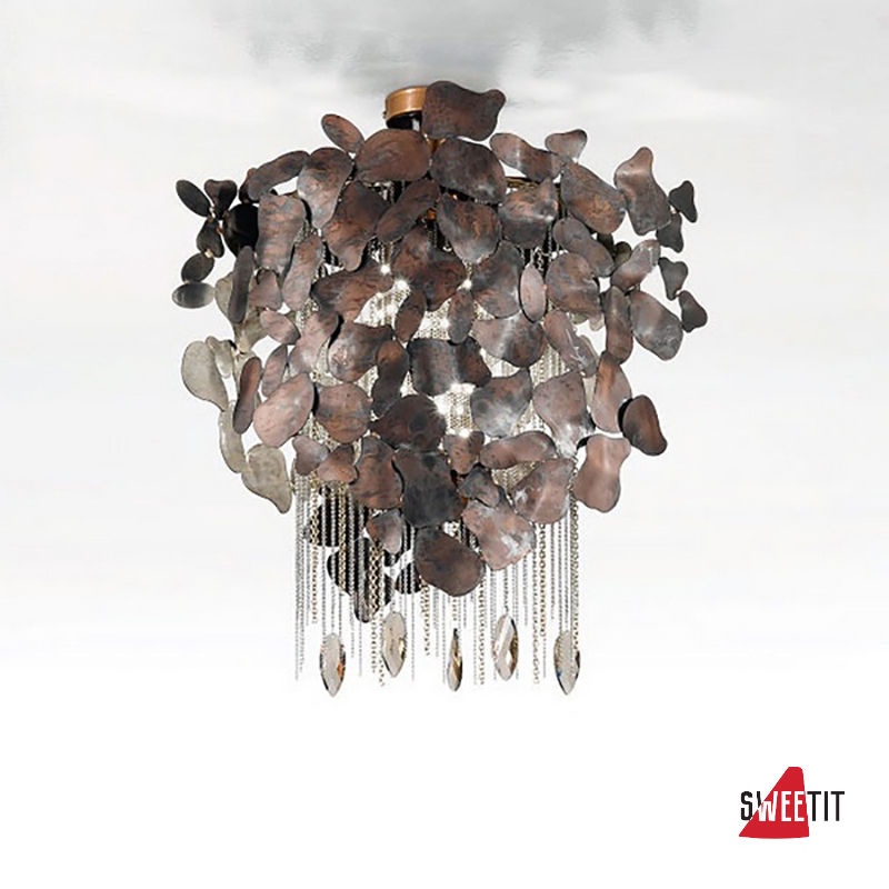 Потолочный светильник IDL Export Srl. Corten 468/1PF LED gold