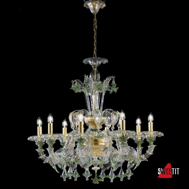 Люстра Sylcom Rezzonico 1470/8 PO VE.ORO