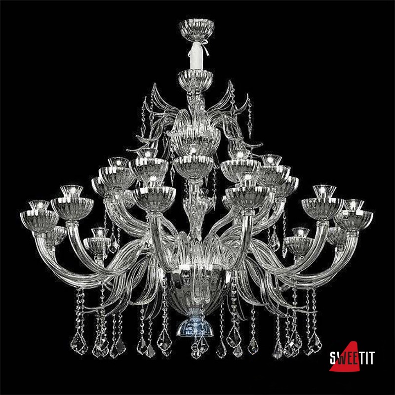 Люстра Beby Garden Party 7810BB4 Chrome Silver Cortina Swarovski Plaque