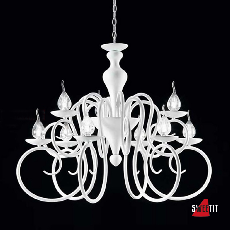 Подвесная люстра IDL Export Srl. Deco 461/6+3 Velvet white