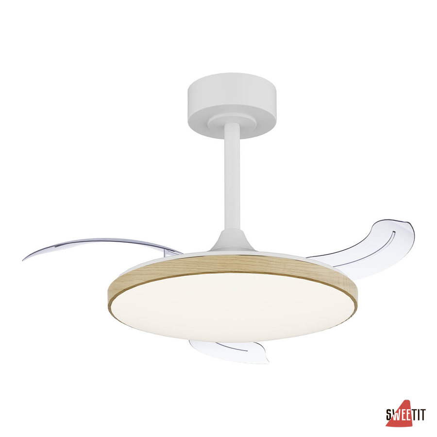 MANTRA SLIM FAN mini 9009 — потолочный вентилятор со светильником
