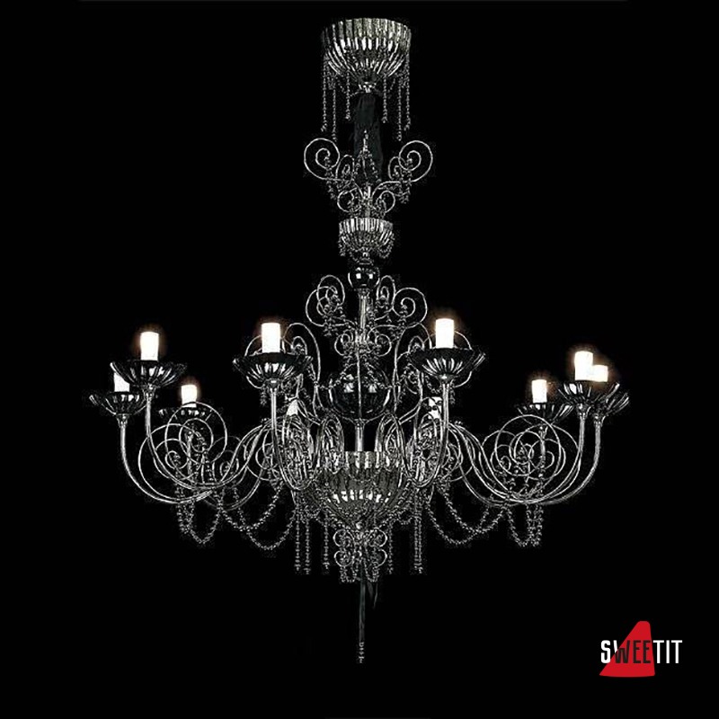 Люстра Beby Star 0122B02 Chrome Silver Grey Black Pearls