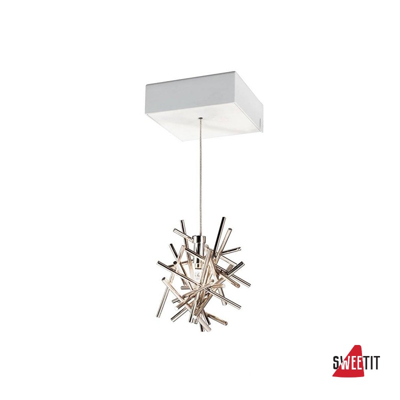 Настенный светильник IDL Stardust 610/1A velvet white + pure steel