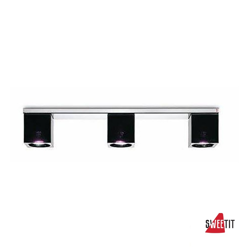 Потолочный светильник Fabbian Cubetto Black Glass D28 E03 02