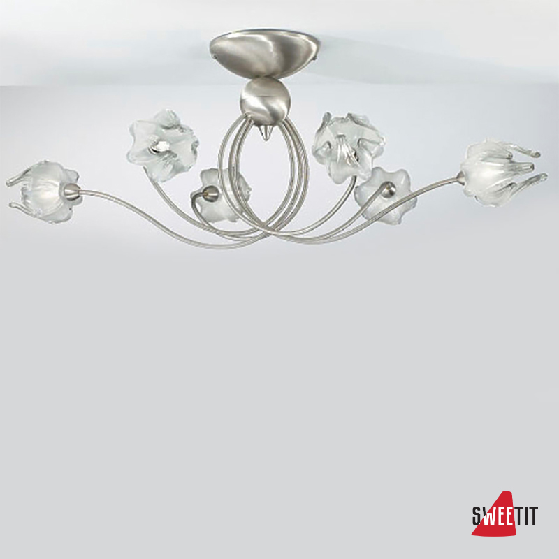 IDL Medusa 266/6PF Brushed nickel V286/145/22