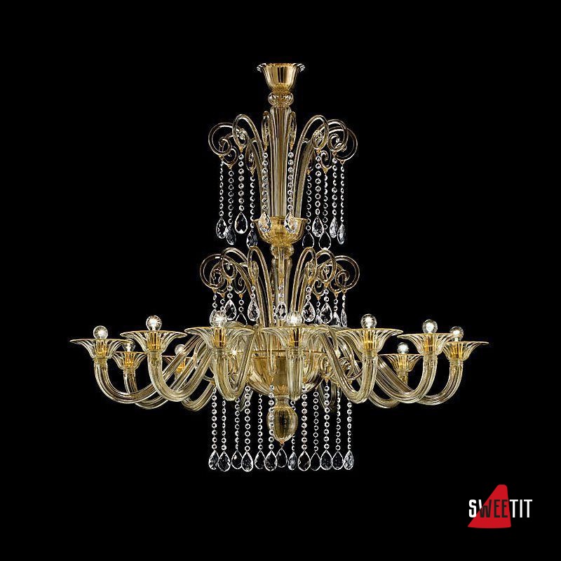 Люстра Barovier&Toso Erfud 5556/12 GL