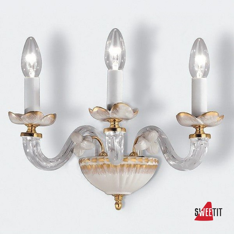 Бра MANGANI Palladio Glass, 3-х рожковое 618-3-0