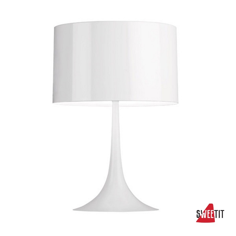 Настольная лампа Flos Spun Light T1 Shiny white F6610009