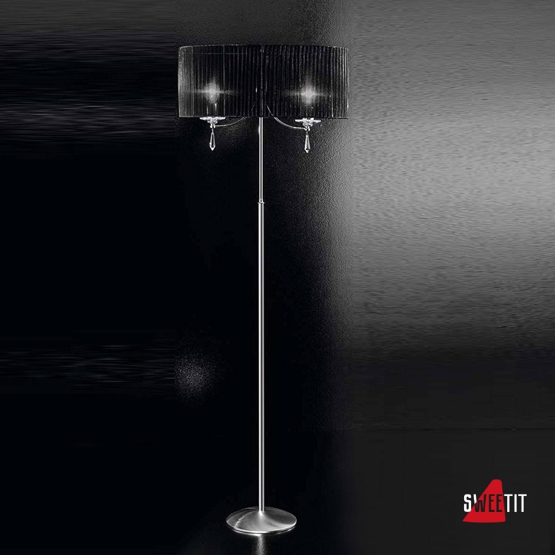 Торшер IDL Fashion 9027/2P Chrome Black