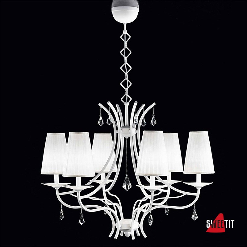 Люстра IDL Vibe 466/6 white