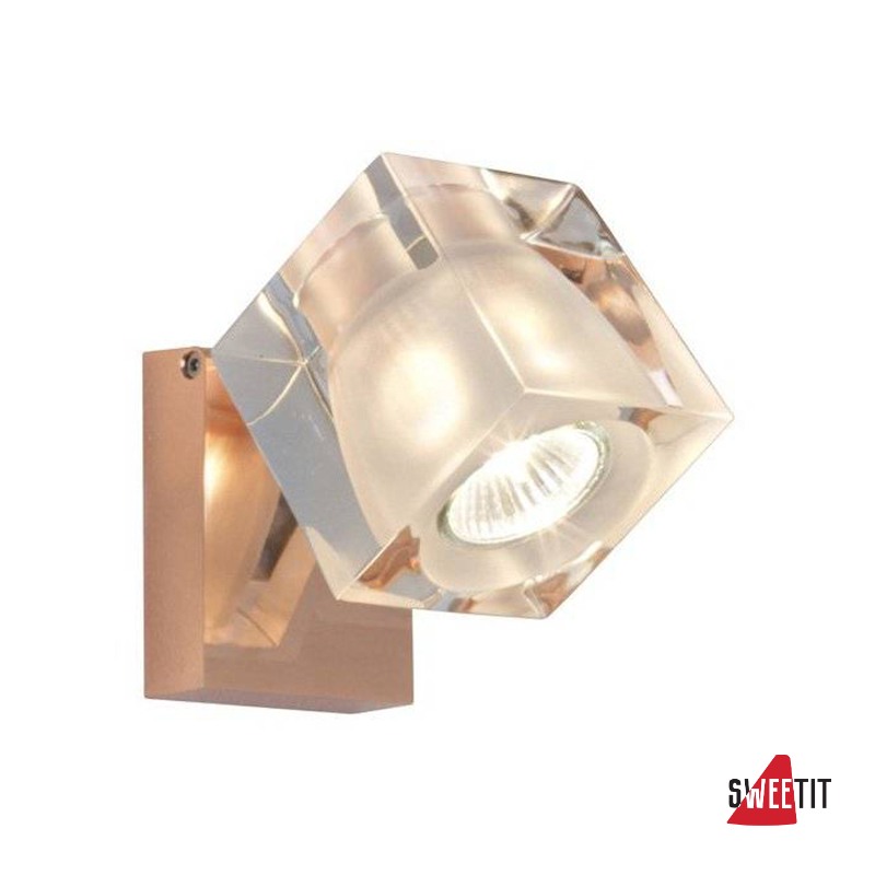 Спот (точечный светильник) Fabbian Cubetto Crystal Glass D28G89 00