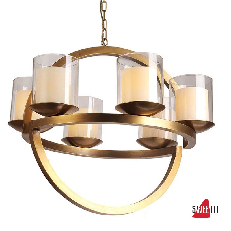 Люстра Newport Niya 35006/C brass