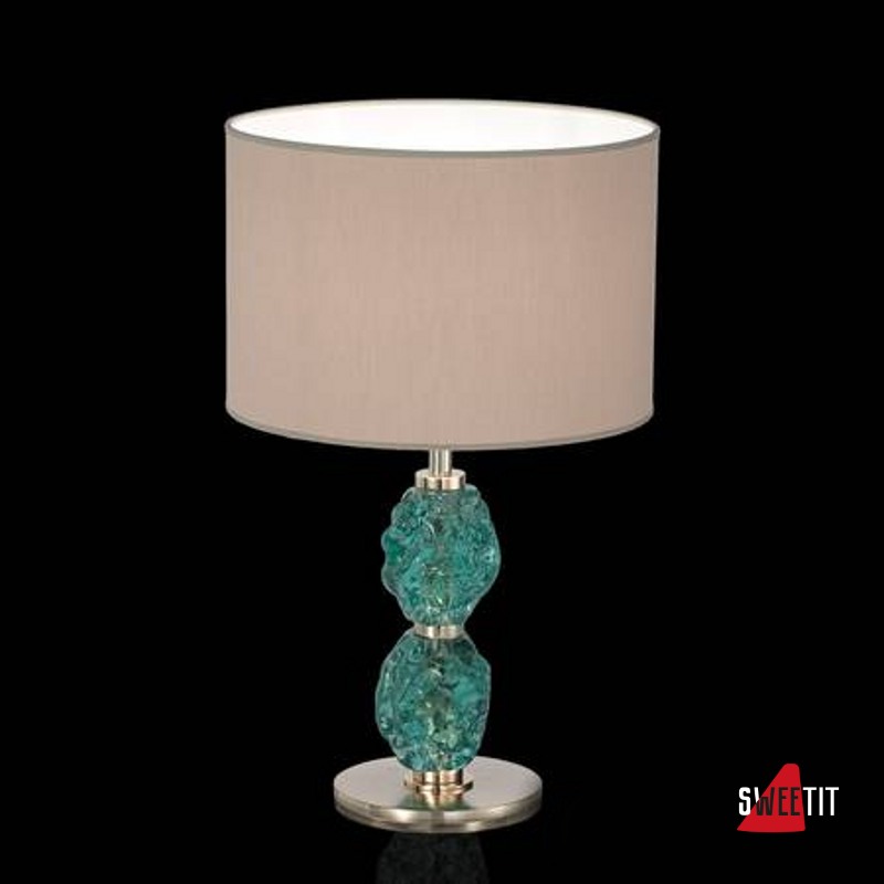 Настольная лампа IDL Charme 600/1LP steel ivory blue
