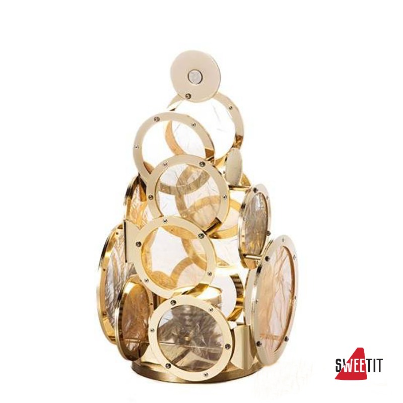 Настольная лампа IDL Charleston 566/1L light gold