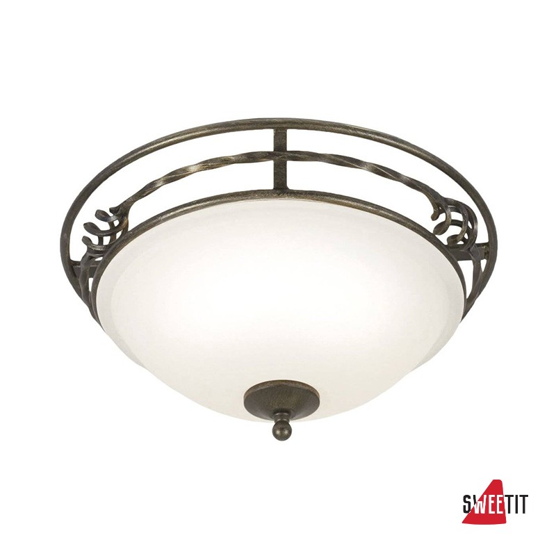Потолочный светильник Elstead Lighting Pembroke PB/F/A BLK/GOLD