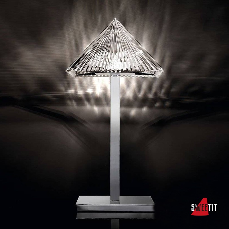 Настольная лампа Beby Group Crystal sand 5100L03 Chrome