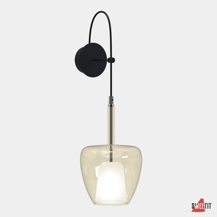 Светильник настенный Cangini e Tucci Clos AP1681.1L-TRANSPARENT (01)