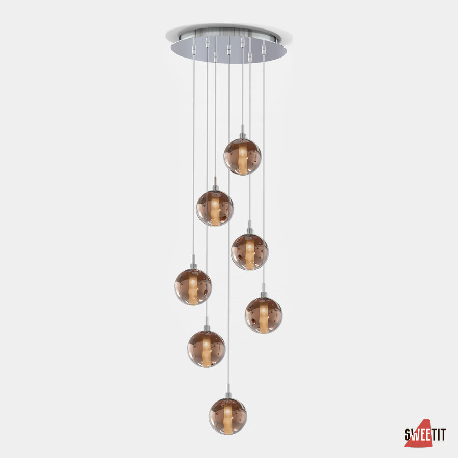 Светильник подвесной Cangini e Tucci Eclisse 1299.7L-TRANSPARENT (01)