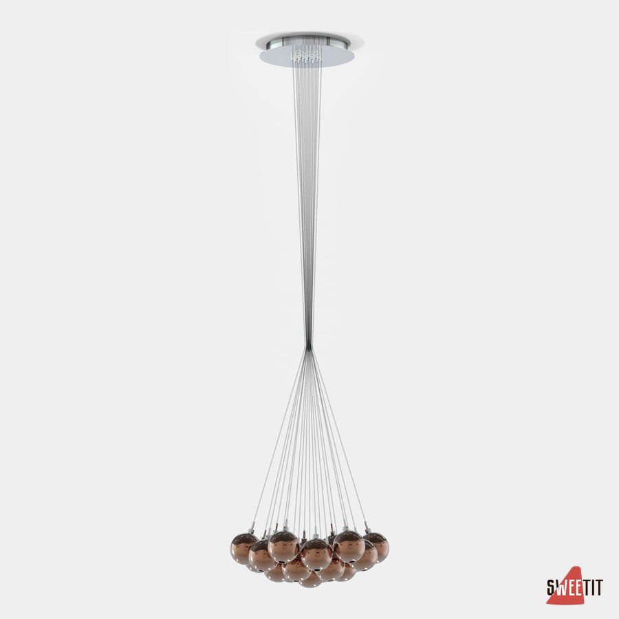 Люстра Cangini e Tucci Eclisse 1292.19L-MET/BLACK