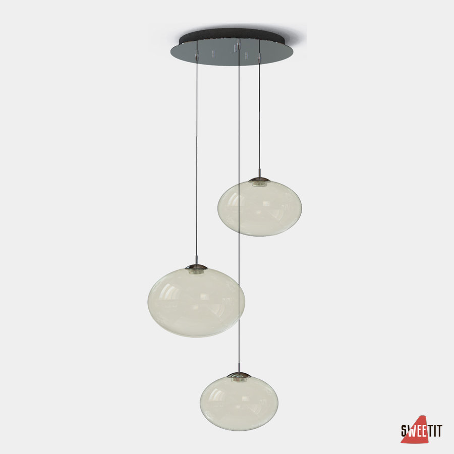 Светильник подвесной Cangini e Tucci Geo 1549MX.43.3L-FUME (08)