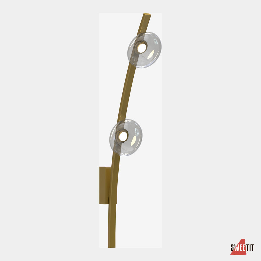 Светильник настенный Cangini e Tucci Gregh AP1701.90.2L-FUME (08)