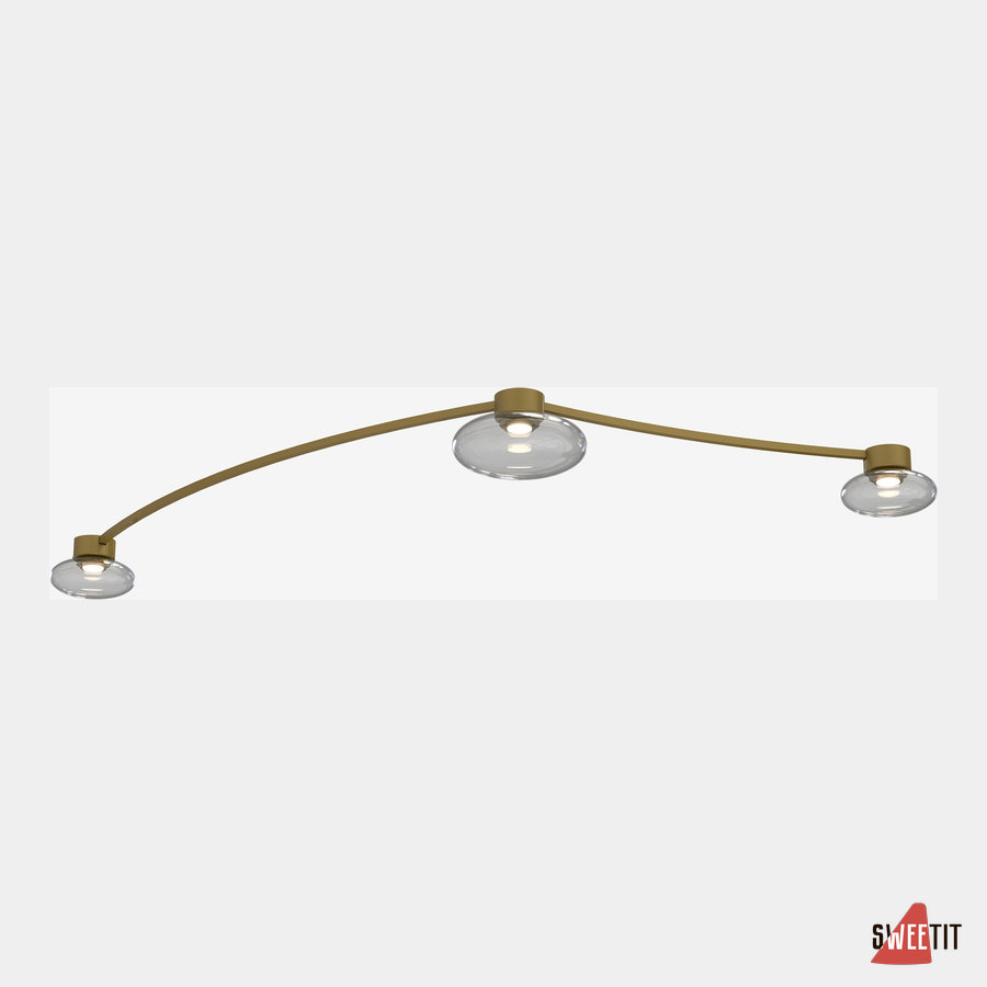 Светильник потолочный Cangini e Tucci Gregh COS1726.3L-TRANSPARENT (01)