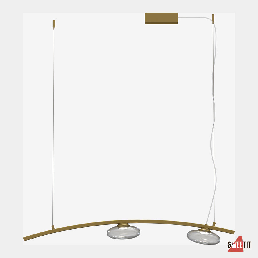 Светильник подвесной Cangini e Tucci Gregh 1703.90.2L-FUME (08)