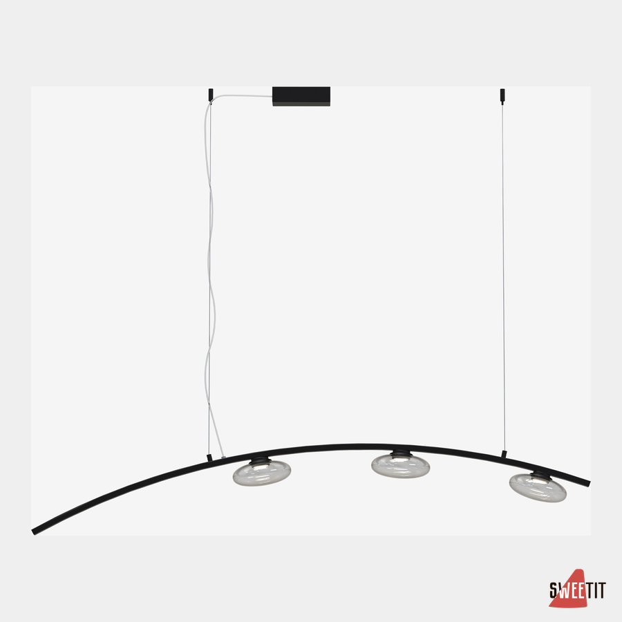 Светильник подвесной Cangini e Tucci Gregh 1703.150.3L-FUME (08)