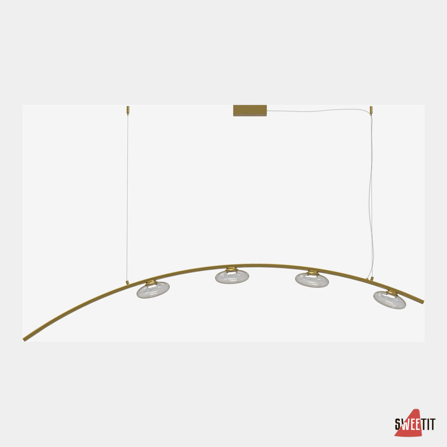Светильник подвесной Cangini e Tucci Gregh 1703.180.4L-TRANSPARENT (01)