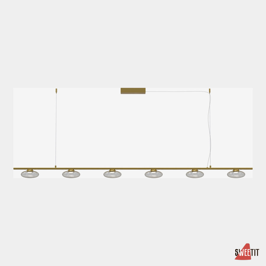 Светильник подвесной Cangini e Tucci Gregh 1713.200.6L-TRANSPARENT (01)