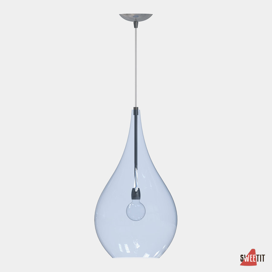 Светильник подвесной Cangini e Tucci Lacrima GIG1253.1L-TRANSPARENT (01)