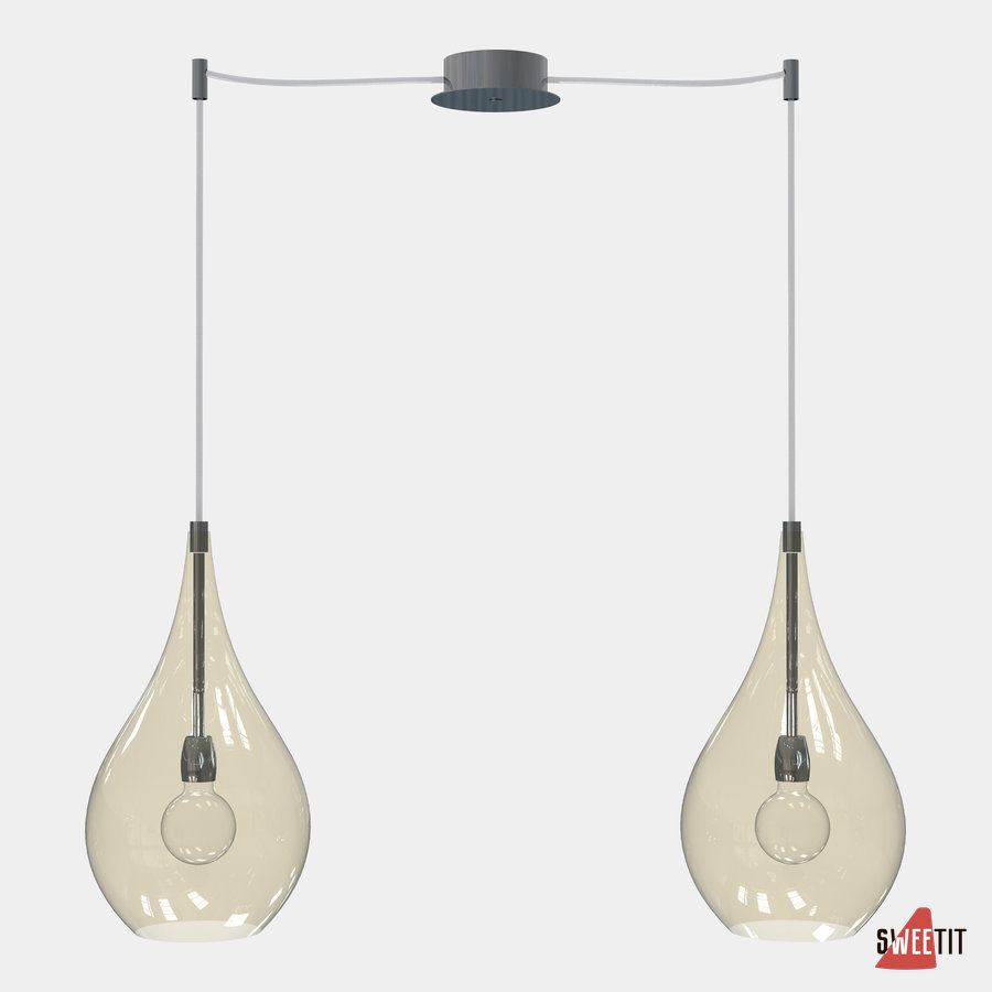 Светильник подвесной Cangini e Tucci Lacrima 1253.2L-AMBER (05)