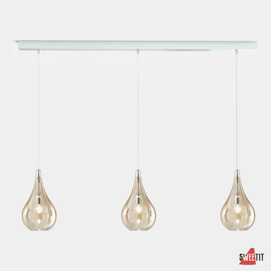 Трековый светильник Cangini e Tucci Lacrima 1257.120.3L-TRANSPARENT (01)