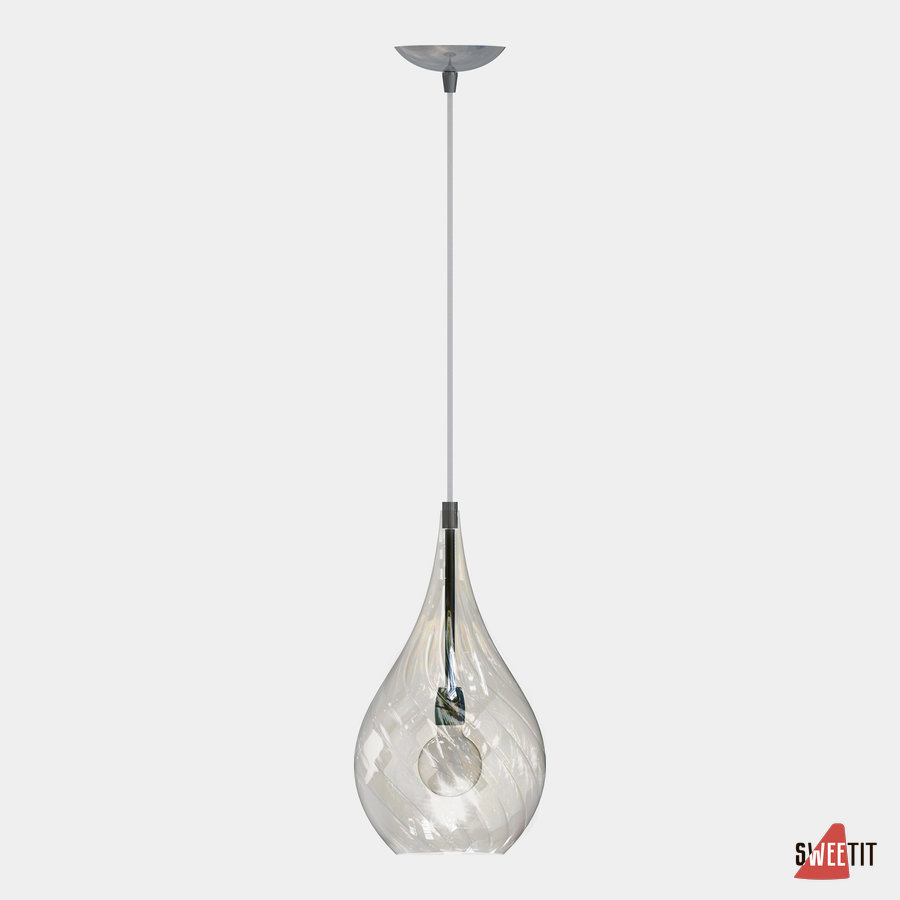 Светильник подвесной Cangini e Tucci Lacrima R1253.1L-FUME (08)