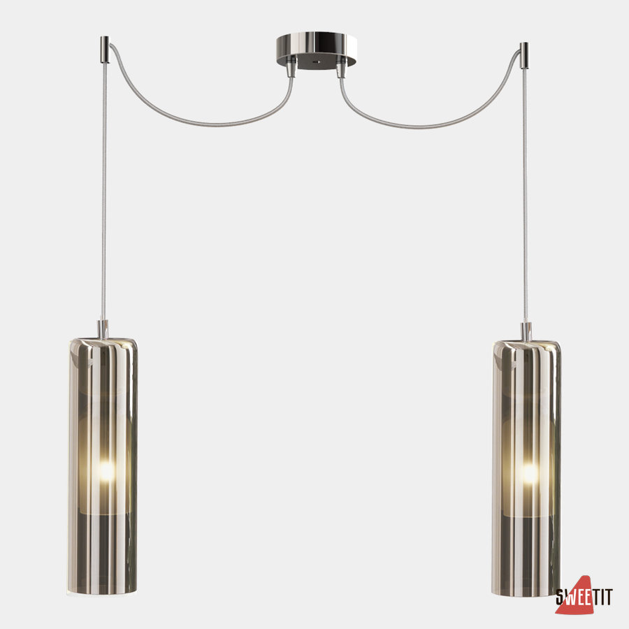 Светильник подвесной Cangini e Tucci Tao 1383.2L-MET/TITANIUM